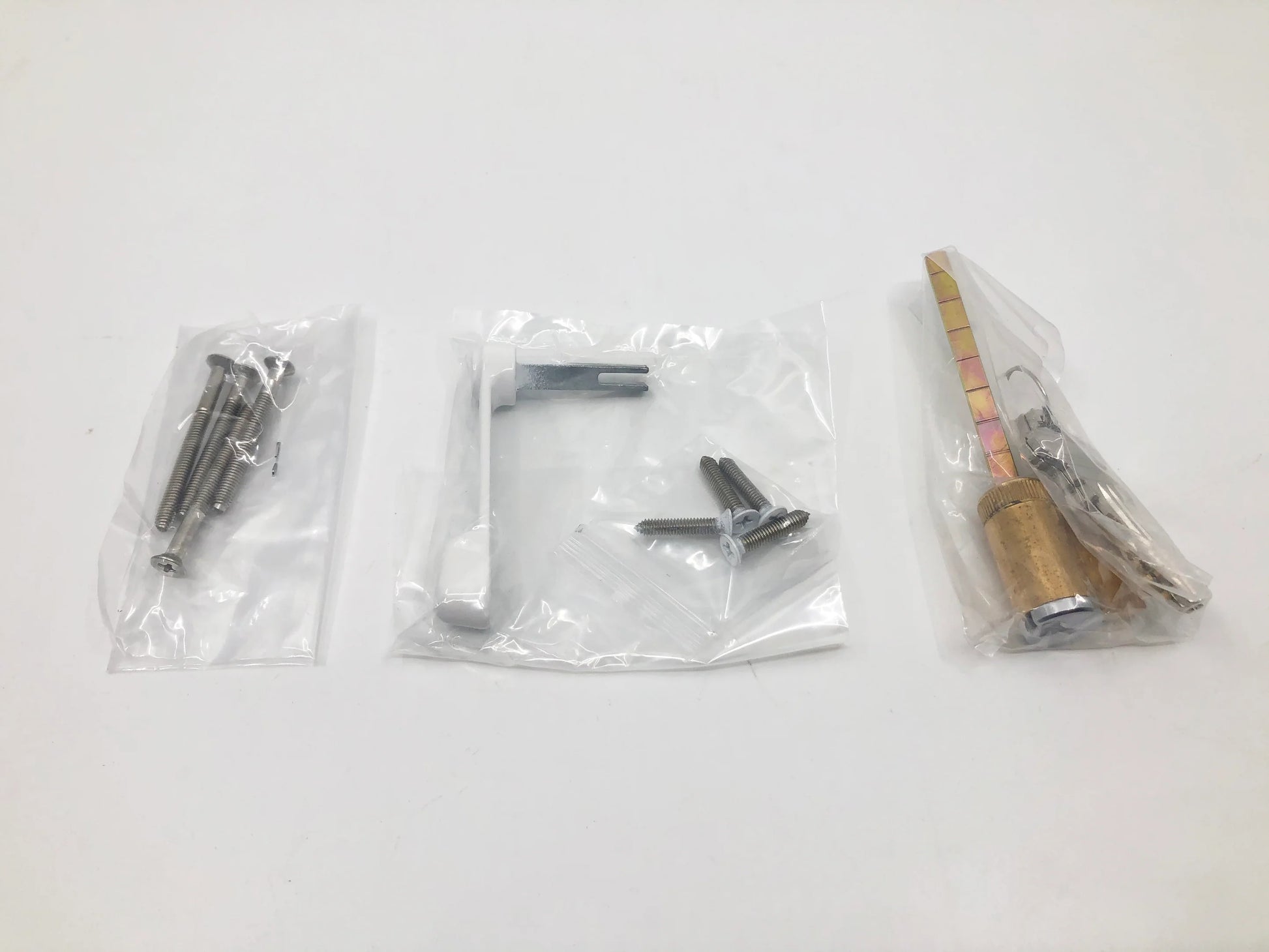 Sliding Patio Glass Door Keyed Mortise Style Handle Set + 4-15/16" Hole Spacing for Doors up to 1-3/8" Thick - Garage and Sliding Door Hardware