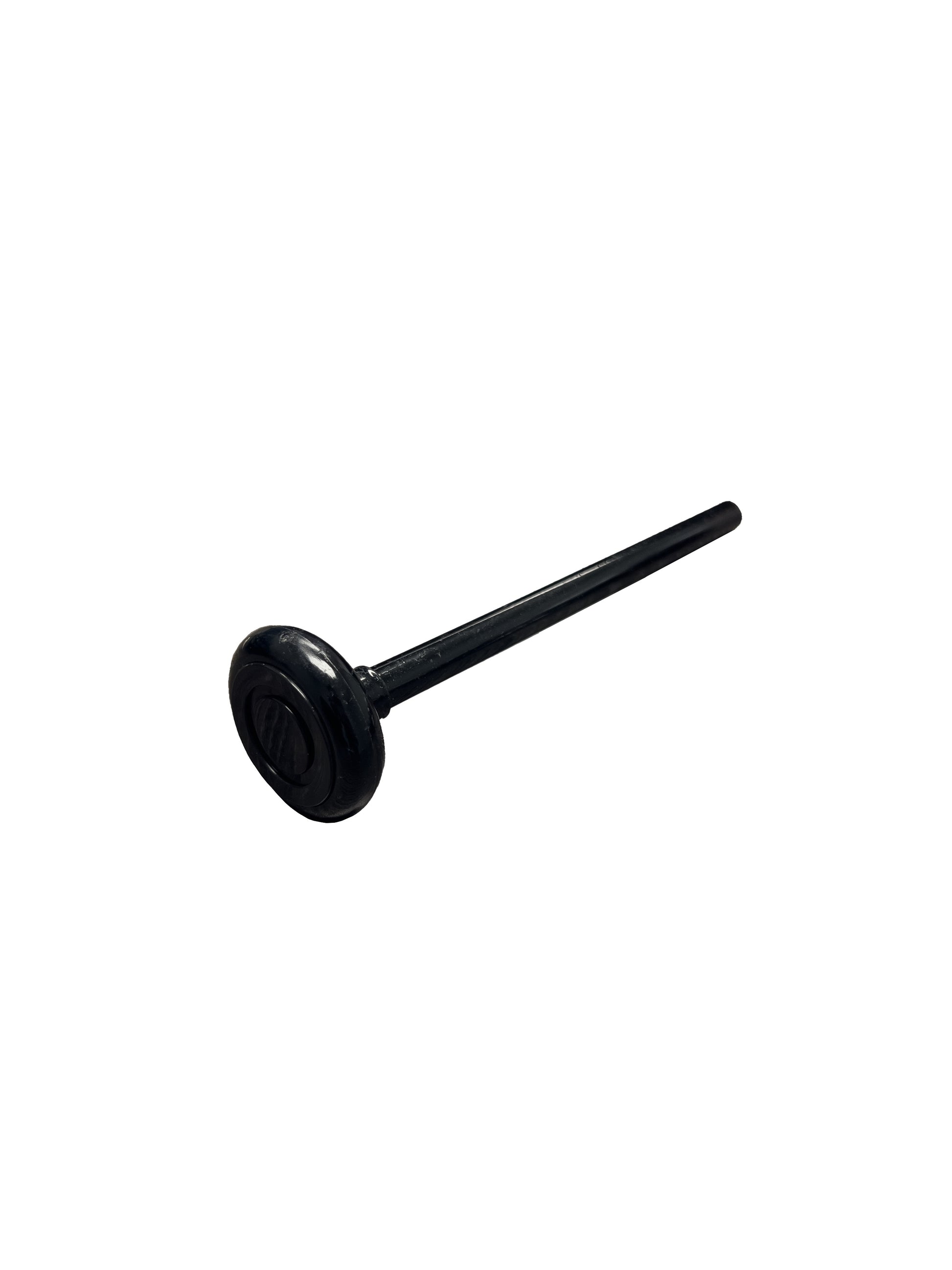 2" Roller, 6200ZZ Bearing Extra Quiet Nylon Roller, 7" Stem, Pack of 10 Black Series - Garage and Sliding Door Hardware