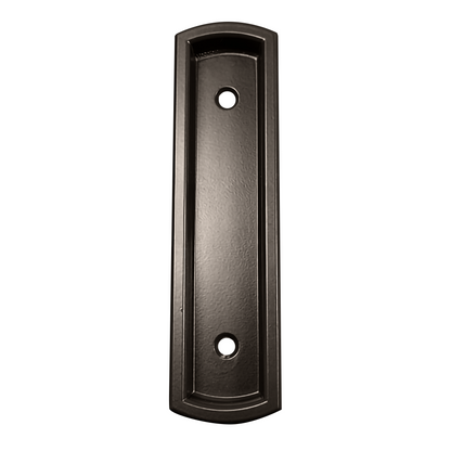 Recessed Plate INTERIOR DUMMY Pull Handle for Sliding Door (DH-713) - Garage and Sliding Door Hardware