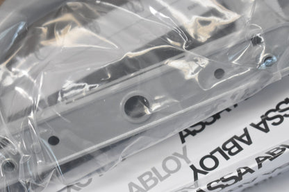 Involute Sliding Patio Door Handle Set, 4-15/16" Hole Spacing (DH-473) - Garage and Sliding Door Hardware