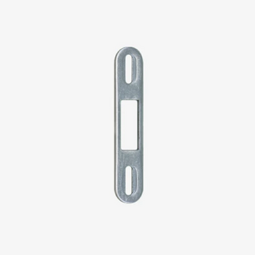 Stainless Steel Flat Striker Keeper for Sliding Glass Patio Doors - Garage and Sliding Door Hardware
