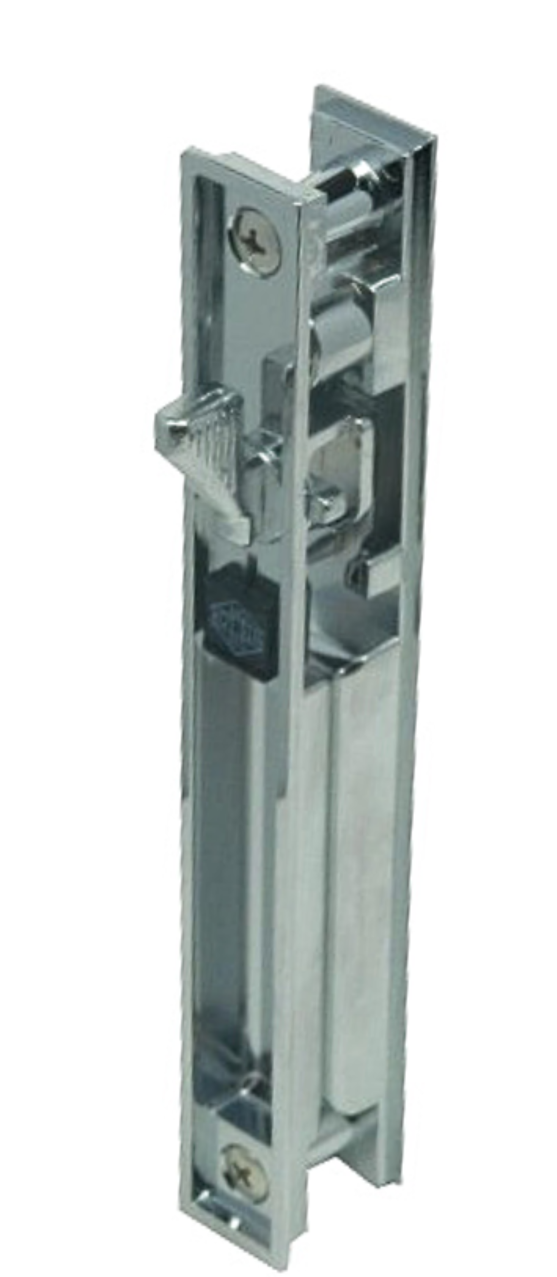 Sliding Glass Door Lock with 6-3/8 in. holes | Miller Flush Mount Handles For Patio Doors, Non-Keyed | Lock Replacement for Sliding Door Lock Repair (DL-175) - Garage and Sliding Door Hardware