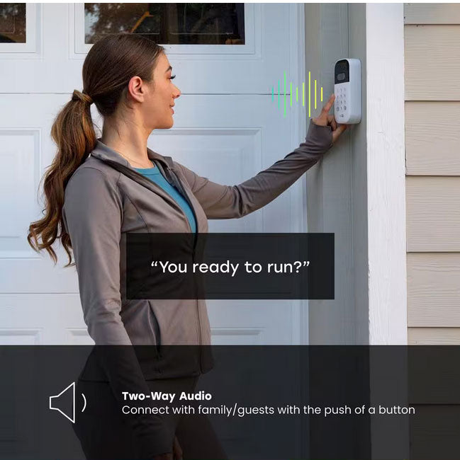 Chamberlain myQ Smart Wireless Garage Door Video Keypad - Garage and Sliding Door Hardware