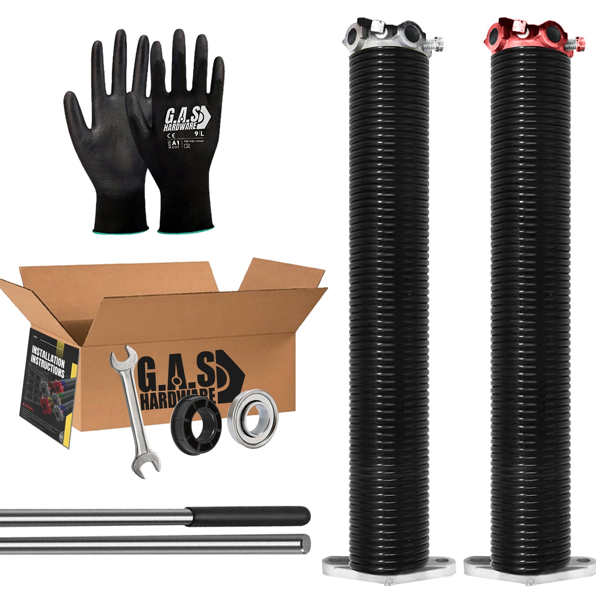 BD250 x 2 x 32 Online - Garage and Sliding Door Hardware