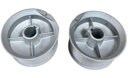 Overhead Garage Door Cable Drums Replacement for up to 12' High Door, Standard Lift, Pair (Left and Right) - Garage and Sliding Door Hardware