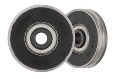 Wallace Roller for Sliding Doors | Roller Replacement for Patio Glass Door Repair | Stainless Steel with Precision Bearing Wheels | Smooth Operation (DR-100-SP) - Garage and Sliding Door Hardware