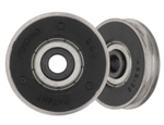 Croft Premium Roller Replacement for Sliding Glass Patio Doors - 1-1/4" Precision Bearing Steel Wheel
