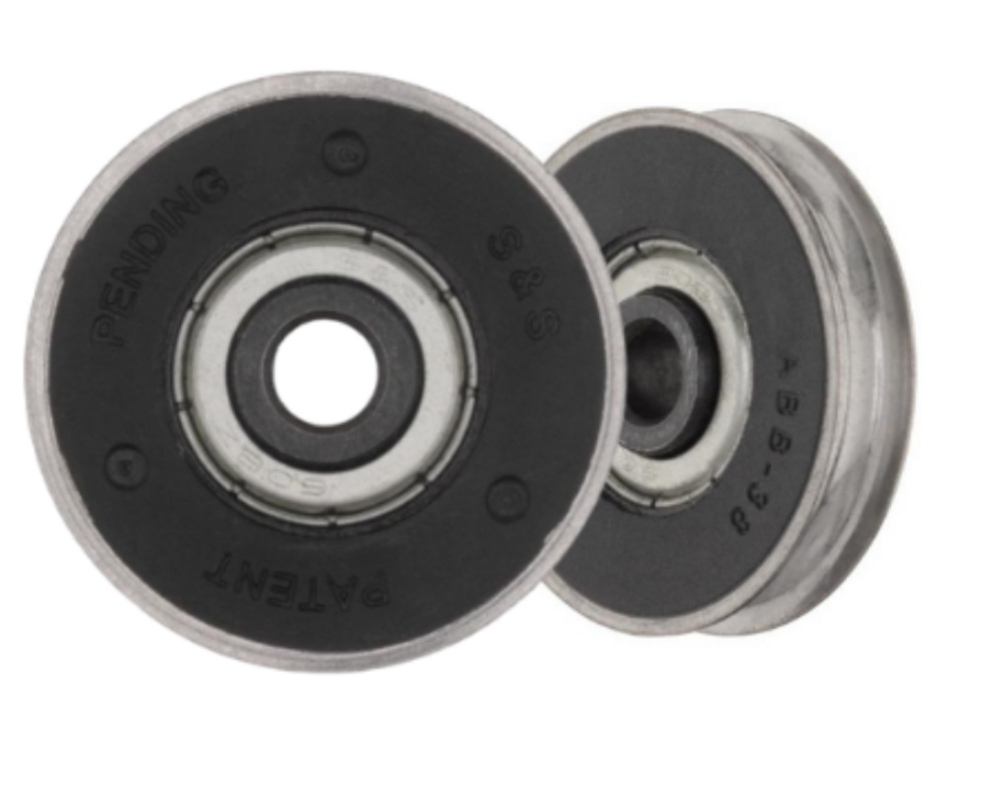 Sliding Door Tandem Roller Assembly Steel Ball Bearing C-Tab 1-1/4 in. (DR-261) - Garage and Sliding Door Hardware