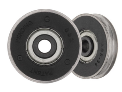 Sliding Patio Door Rollers, Sliding Door Tandem Roller Assembly Replacement for Sliding Glass Door Rollers | Fix and Repair Sliding Door Roller Wheels (DR-118) - Garage and Sliding Door Hardware