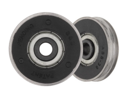 Lawson Roller for Sliding Glass Doors | Roller Replacement For Patio Glass Door Repair | Precision Bearing Wheel | Stainless Steel (DR-106-SP) - Garage and Sliding Door Hardware