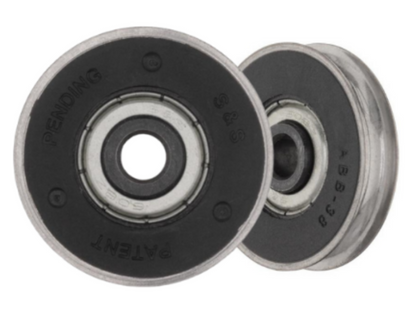 Lawson Roller for Sliding Doors | Roller Replacement for Patio Glass Door Repair | Stainless Steel with Precision Bearing Wheels | Smooth Operation (DR-101-SP) - Garage and Sliding Door Hardware