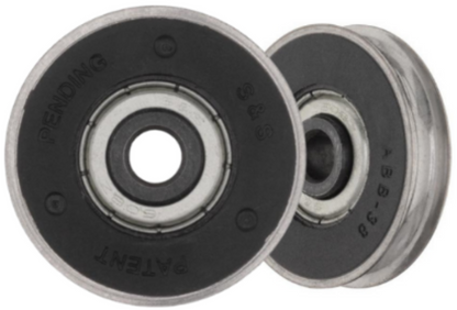 Miller Roller for Sliding Glass Doors | Roller Replacement For Patio Glass Door Repair | Stainless Steel | Precision Bearing Wheel - Fix Sliding Doors (DR-109-SP) - Garage and Sliding Door Hardware