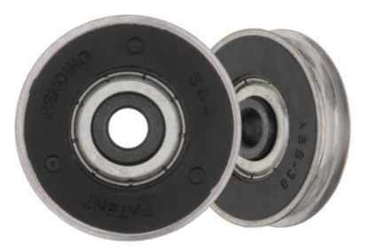 Sliding Door Tandem Roller Assembly with Precision Bearing Wheels (DR-108-SP) - Garage and Sliding Door Hardware