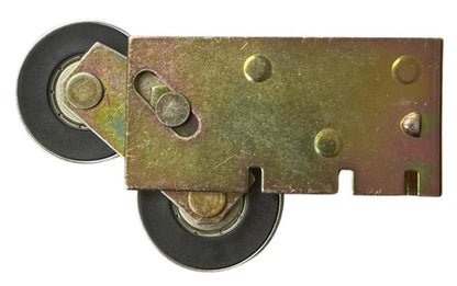 Harcar Tandem Roller for Sliding Glass Doors | Roller Replacement for Patio Glass Door Repair | Sliding Door Roller with Precision Bearing Wheels (DR-255) - Garage and Sliding Door Hardware