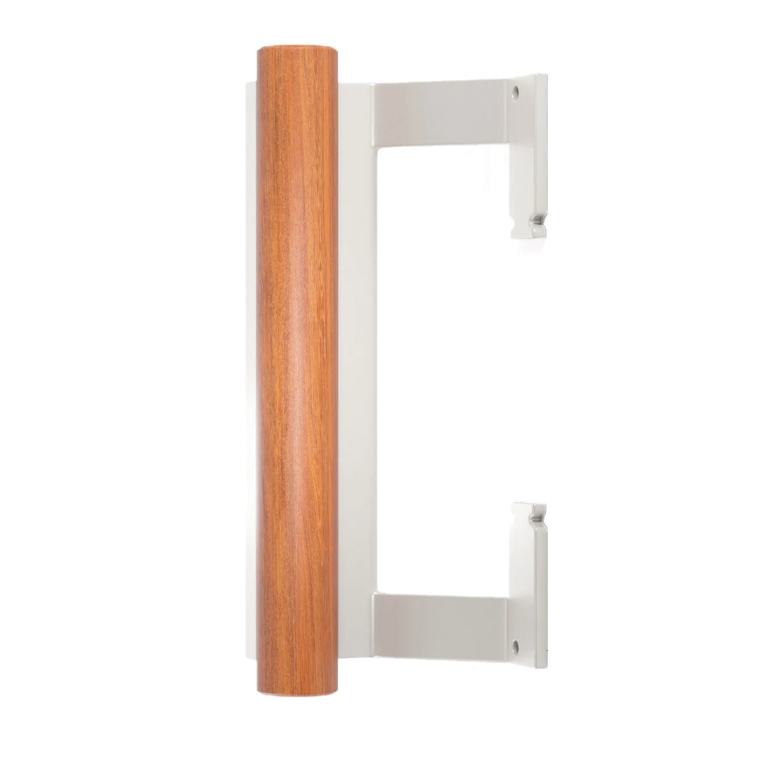 (DH-558-WHITE) Adams Rite Sliding Door Handle, 6-1/4" Hole Space- White - Garage and Sliding Door Hardware