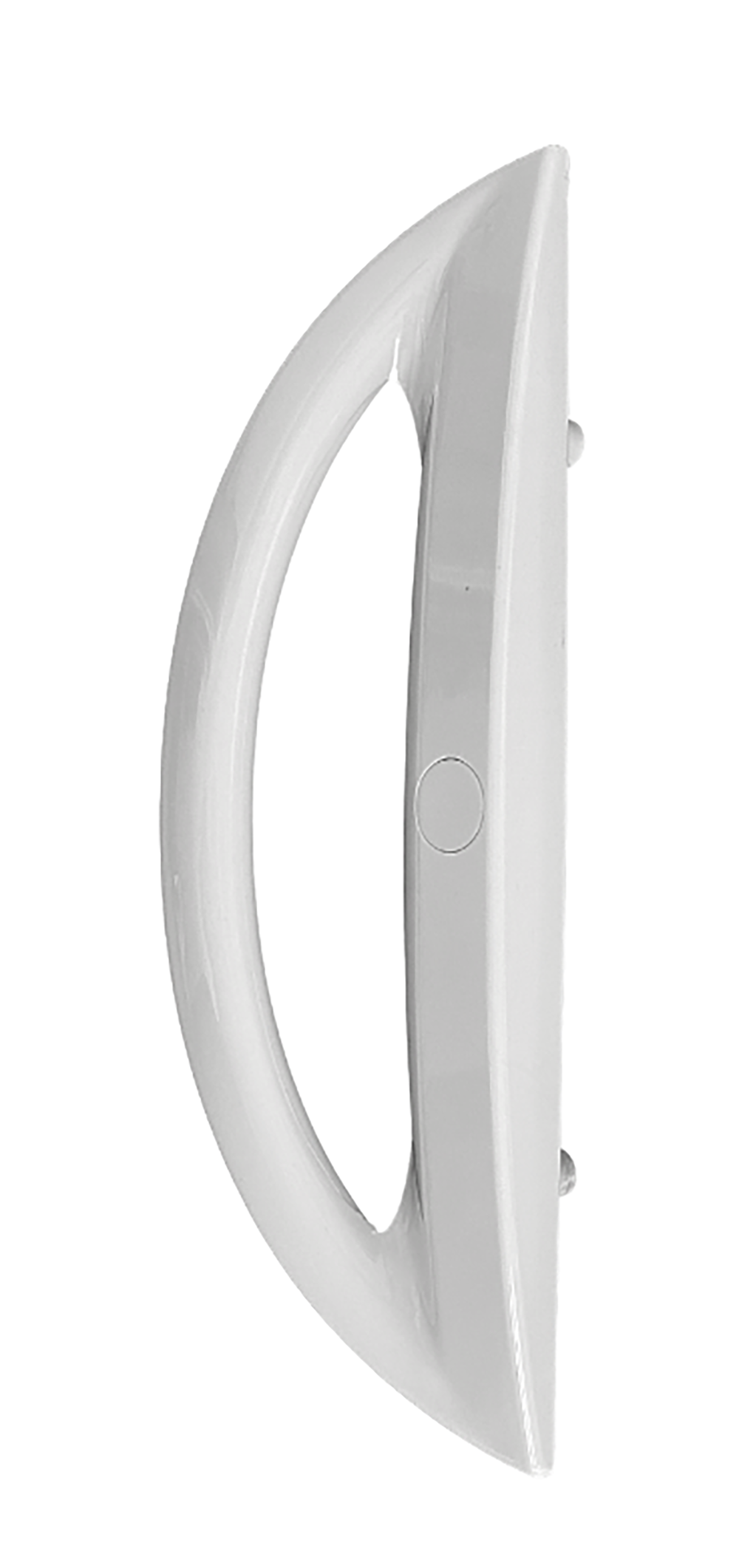 White Sliding Door Handle Replacement Set with 5-27/64" Hole Spacing - Garage and Sliding Door Hardware