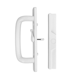 (DH-204-C-W) Windor Handle for Sliding Door - Center Latch, White