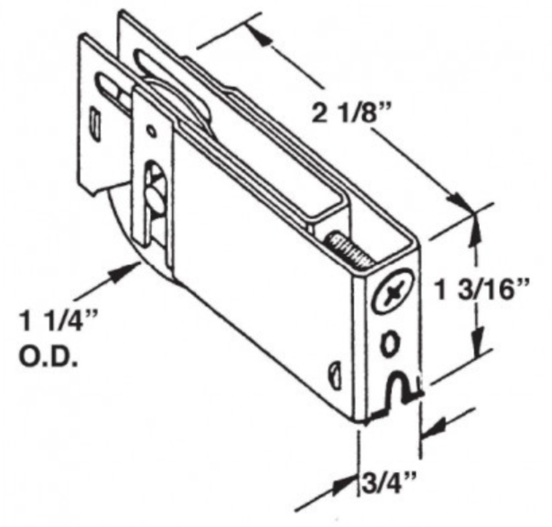 NuAir Roller for Sliding Glass Doors | Roller Replacement for Patio Glass Door Repair | Precision Wheel Bearing - Stainless Steel Roller Smooth Operation Fix Sliding Door (DR-120-SP) - Garage and Sliding Door Hardware