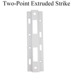 Two-Point Extruded Interlock Sliding Door Striker Keeper 12-459W