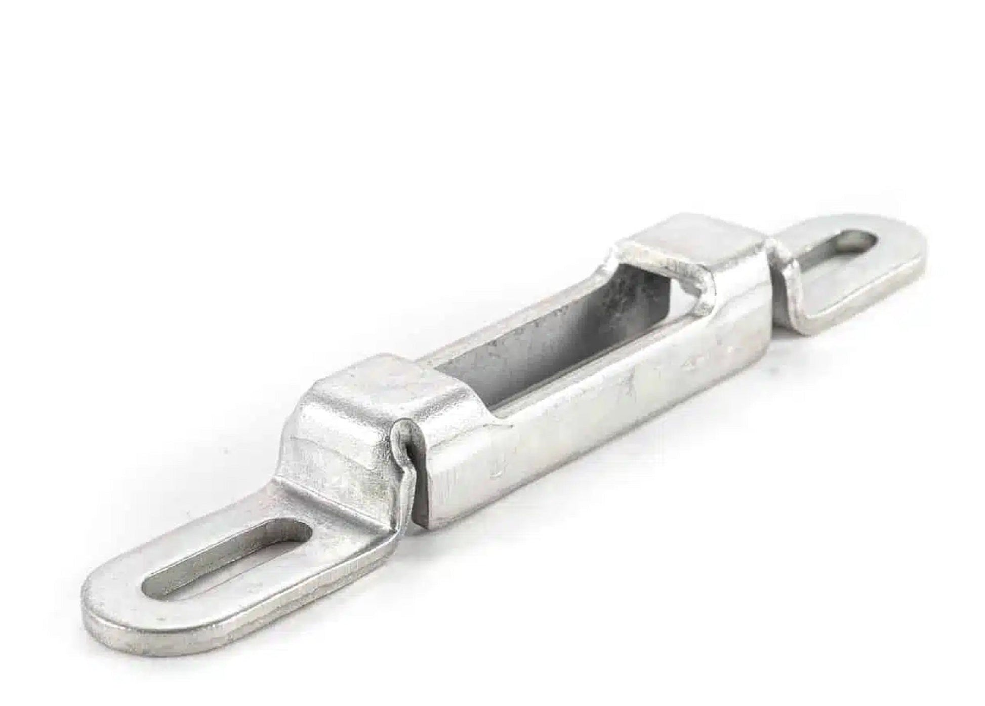 Sliding Glass Door Latch Strike Keeper, 3-1/8" inch Mounting Hole | Keeper Replacement for Patio Glass Door | Fix and Repair Sliding Door - Stainless Steel - Garage and Sliding Door Hardware