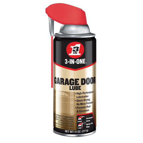 Professional Garage Door Lubricant with Smart Straw - 14 oz (GDSL)