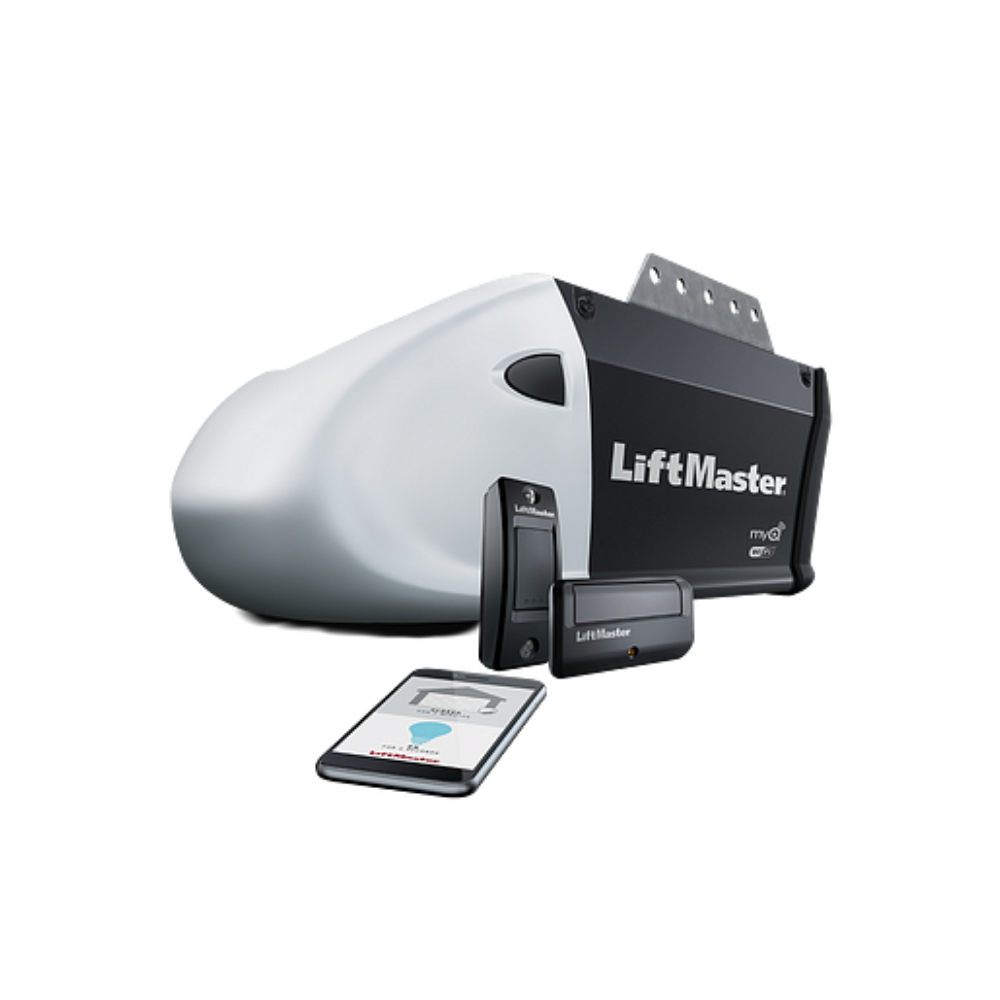 LiftMaster 8164W | ½ HP AC Chain Drive Wi-Fi Garage Door Opener - Garage and Sliding Door Hardware