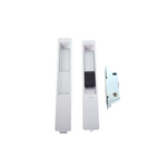 (DH-391-M-W) Adams Rite Flush Mount Handle With Mortise Lock, White
