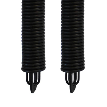 (P328) 28 in. Plug-End Extension Spring (0.244 in. No. 3 Wire) Springs For Garage Door Repair Plug-End Extension Springs Replacement Garage Hardware (Pack of 2) - Garage and Sliding Door Hardware