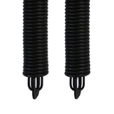 (P328) 28 in. Plug-End Extension Spring (0.244 in. No. 3 Wire) Springs For Garage Door Repair Plug-End Extension Springs Replacement Garage Hardware (Pack of 2)