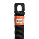 (P328) 28 in. Plug-End Extension Spring (0.244 in. No. 3 Wire) | Springs For Garage Door Repair Plug-End Extension Springs Replacement Garage Hardware (Pack of 1)