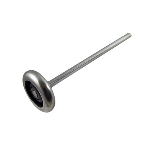 20 Pack - 2" Steel Garage Door Rollers, 7" Long Stem, 7/16" Diameter, Commercial Grade Ball Bearing Rollers