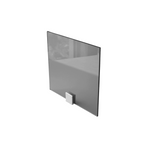 Tempered Grey Glass, 28x92 - 3/16" Thickness (GG-2892)