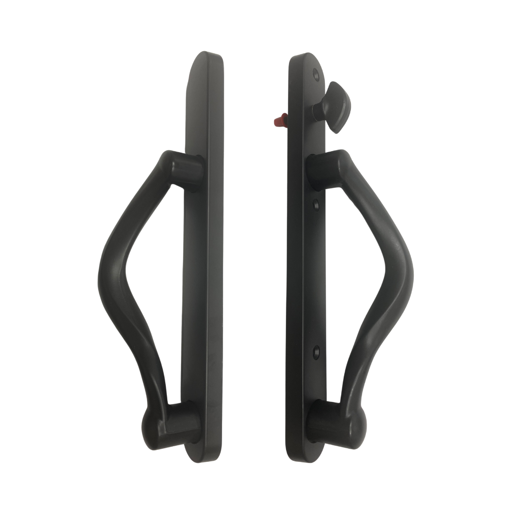 11-5/16" Amesbury Truth Premium Sliding Patio Glass Door Handle Set Grip Dual Pull Winguard ClassicVue Max PGT - Garage and Sliding Door Hardware