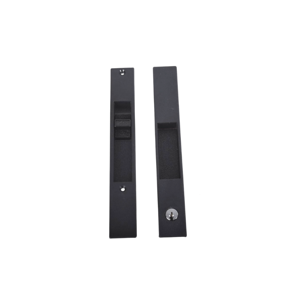 (DH-391-B) Adams Rite Flush Mount Handle No Mortise Lock, Black ...