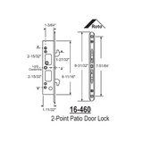(DL-460) Roto 2 Point Mortise Lock For Sliding Patio Door