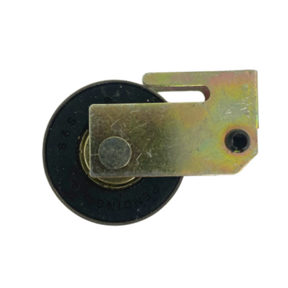 Look Corner Roller without Casing for Sliding Doors | Roller Replacement for Patio Glass Door Repair | Steel Roller | Fix Sliding Doors Roller Hardware (DR-145-W) - Garage and Sliding Door Hardware