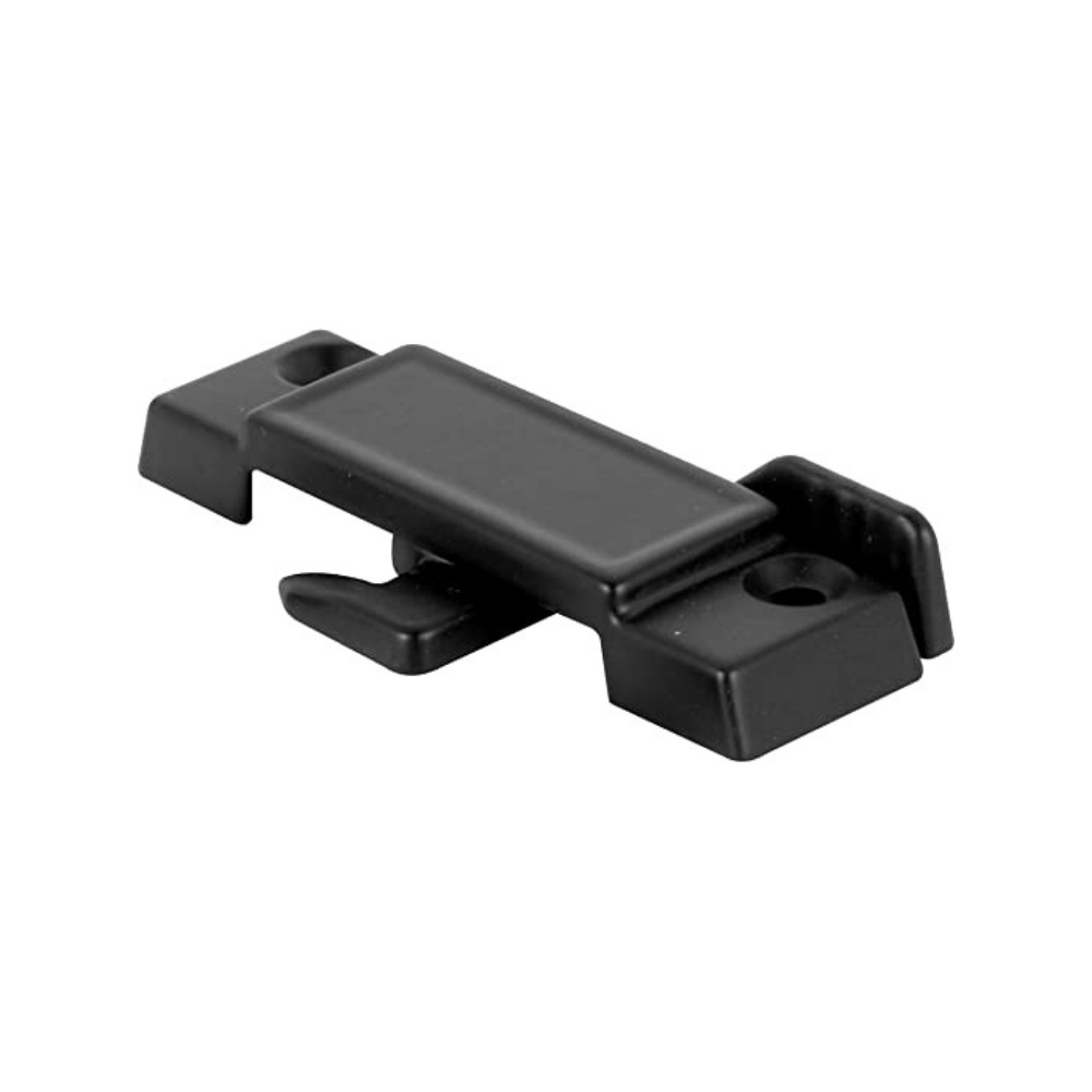 Sash Lock for Vertical and Horizontal Sliding Windows – Replace Broken Sash Locks for Additional Home Security, 2-1/4” Mounting Hole Centers, Black Diecast (Single Pack) - Garage and Sliding Door Hardware