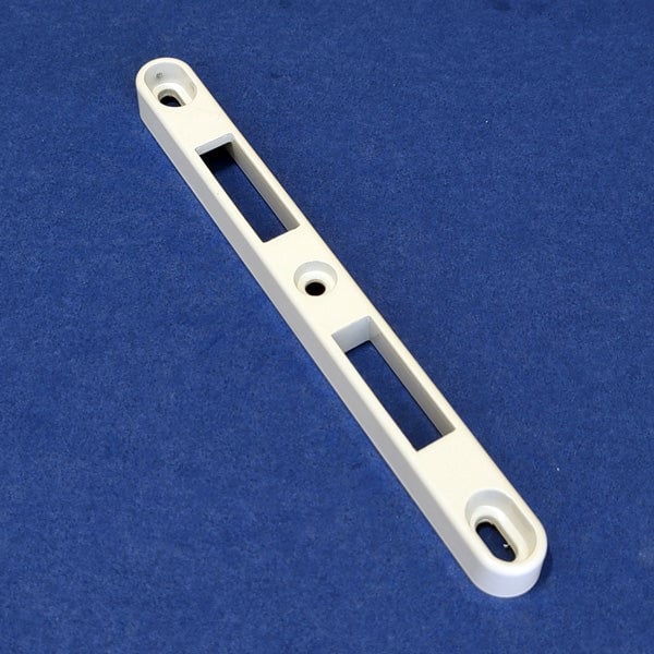 6 1/2" length roto interlock sliding door keeper with 5 5/8" hole spacing 12 340w 6 1/2" length roto interlock sliding door keeper with 5 5/8" hole spacing 12 340w