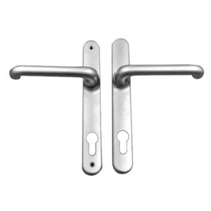 milton 2 point stainless steel handle lockset dh 55 100schx