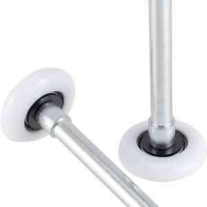 2" roller, 6200zz bearing extra quiet nylon roller, 4" stem, pack of 10