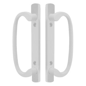 legacy sliding door dummy handle set, mortise type, fits 3 15/16" screw holes, no latch | sash controls 2265 (dh 211 dummy)