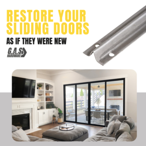 (dt 208) screw down track cover for sliding doors (8 ft.)
