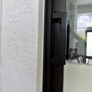 sliding patio glass door handle with 3.94 inch hole spacing