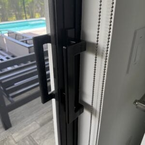 sliding patio glass door handle with 3.94 inch hole spacing