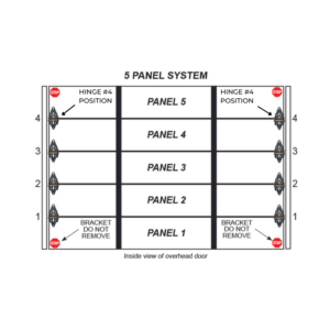 garage steel replacement hinge #4