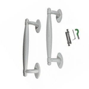 (dh 646) windoor sliding door interior and exterior handle set, 9 1/4" hole space