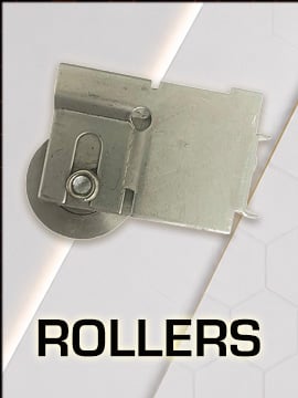 rollers whitebg sliding door page