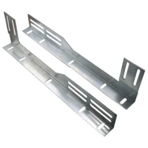 garage door flag bracket pair