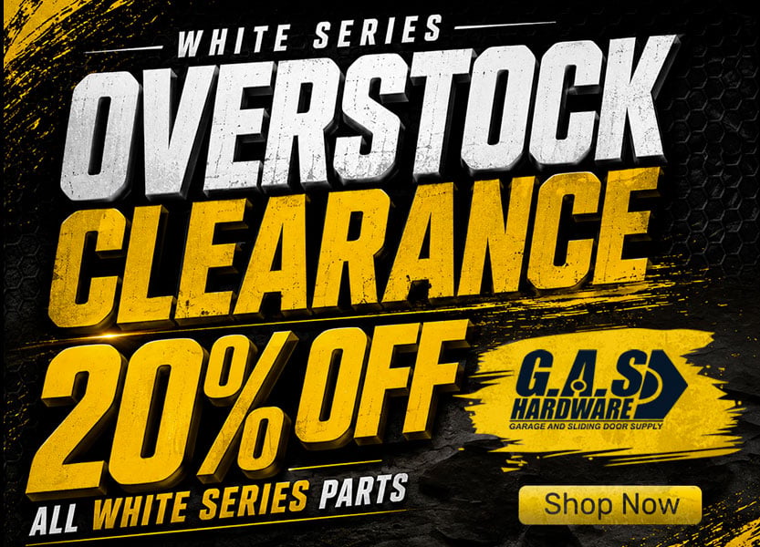 white series clearance front page banner static